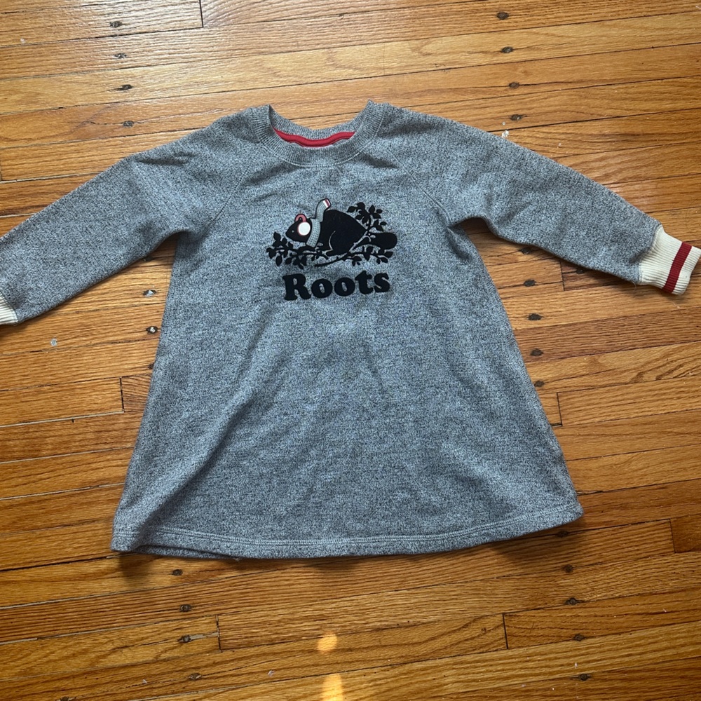 Little Girl- Roots A line Shirt Dress